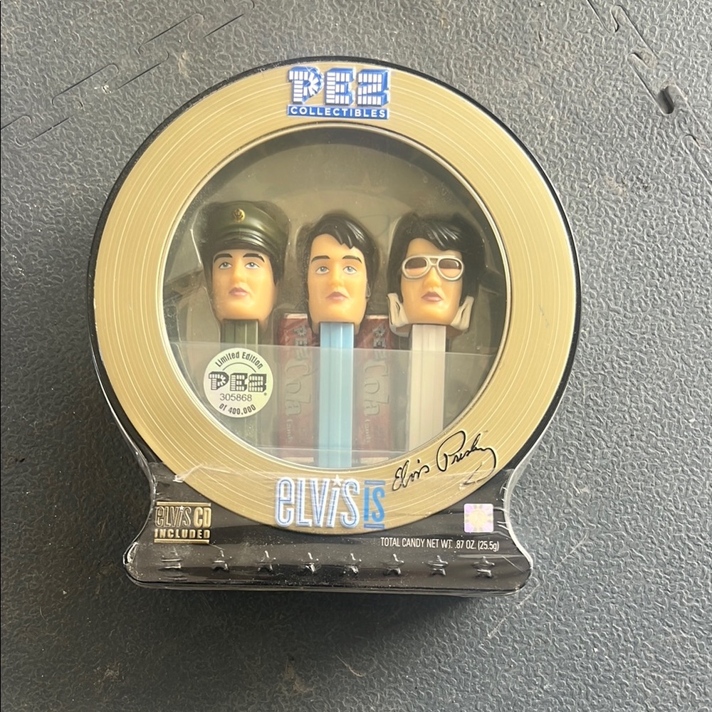 Elvis Presley PEZ Collectibles Set